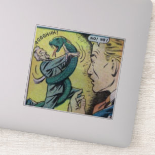 40年代ゴールデンエイジヴィンテージホラー漫画、怖いレトロ シール