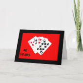 40年記念カード カード (正面)