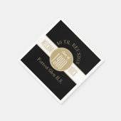 40年間の懇親会ウェルカムバック スタンダードカクテルナプキン (角)