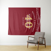 40年間の永遠に ルビー アニバーサリー バックドロップ タペストリー (インサイチュ(横))