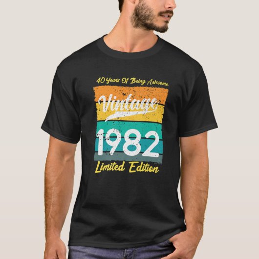 40年間最高だった Tシャツ 1982 限定版 (正面)