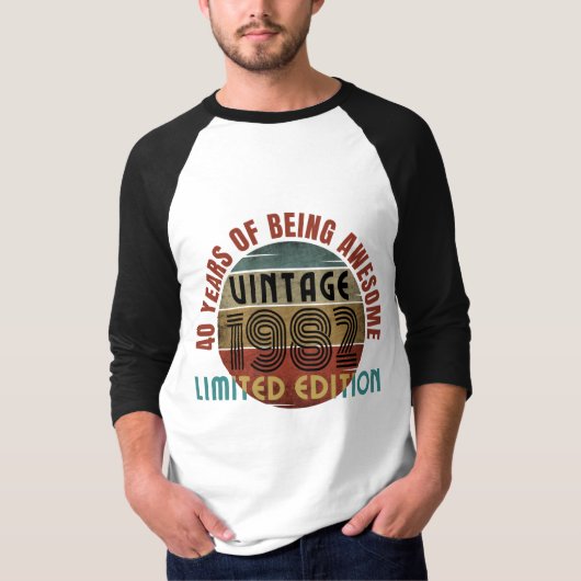 40年間最高な俺 Tシャツ (正面)