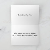 40日の子供の母さんから カード (内部)