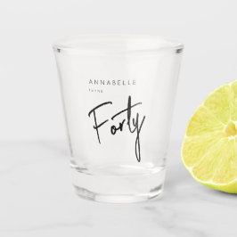 40日モダン440歳 ショットグラス