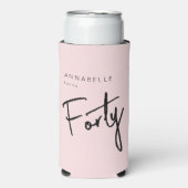 40日モダン440歳 スリム缶クーラー (Seltzer正面)