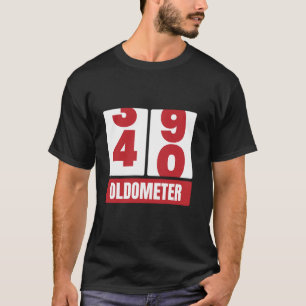 40日40誕生日おもしろいギフト男性女性回転計39 Tシャツ