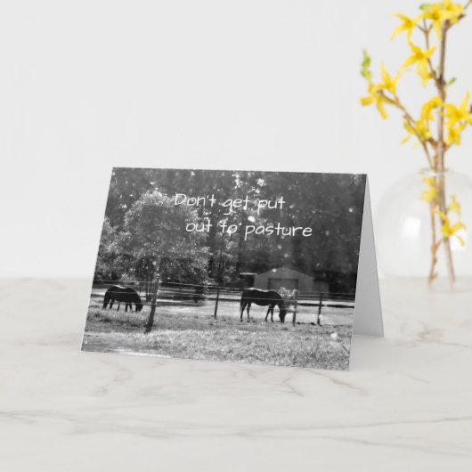 *40日*牧草に"あなた"を置かせてはいけない カード (黄色い花)