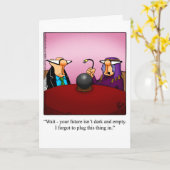 40歳おもしろいの誕生日あいさつカード カード (黄色い花)