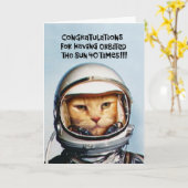 40歳おもしろいの誕生日おめでとうカード カード (黄色い花)