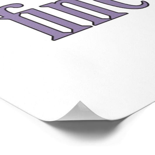 40歳おもしろいの誕生日プレゼントアイディア ポスター (角)