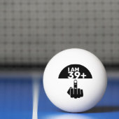 40歳おもしろいの誕生日プレゼント39プラス1市松模様に 卓球ボール (ネット)