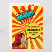 40歳おもしろいの誕生日招待状 招待状 (正面/裏面)