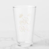 40歳おもしろいの誕生日男性へ タンブラーグラス (裏面)