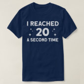 40歳おもしろいの誕生日誕生日 Tシャツ (デザイン正面)
