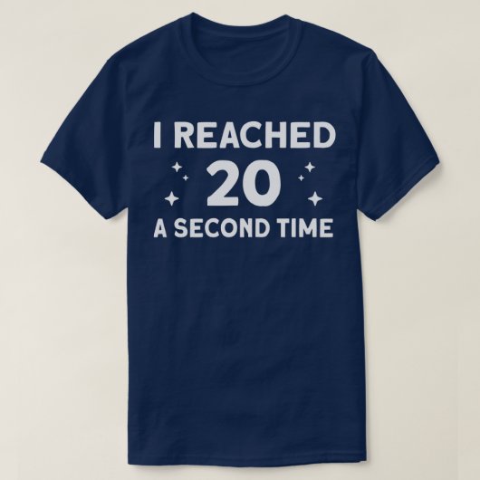 40歳おもしろいの誕生日誕生日  Tシャツ (デザイン正面)