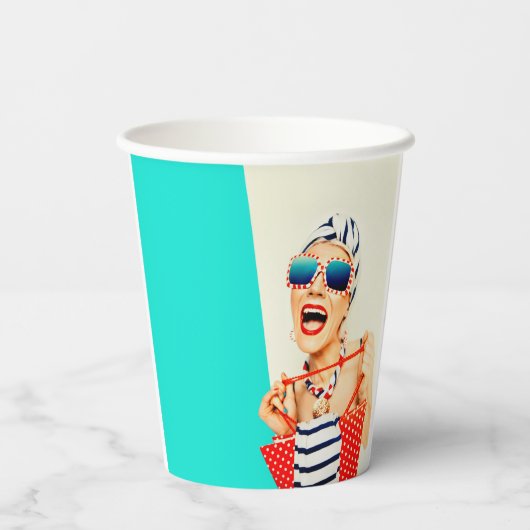 40歳おもしろいは新しいF爆弾40歳の誕生日パーティー 紙コップ (裏面)