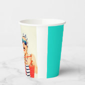 40歳おもしろいは新しいF爆弾40歳の誕生日パーティー 紙コップ (左)