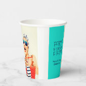 40歳おもしろいは新しいF爆弾40歳の誕生日パーティー 紙コップ (右)