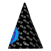 40歳おもしろい黒番40歳 パーティーハット (右)