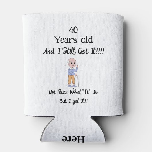 40歳で得も 缶クーラー (裏面)