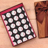 40歳と素晴らしいハート40歳の誕生日ブラック 薄葉紙