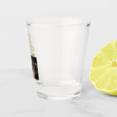 40歳と素晴らしい写真40歳の誕生日 ショットグラス (右)