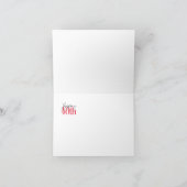 40歳と素晴らしい40歳の誕生日スクリプト カード (内部)