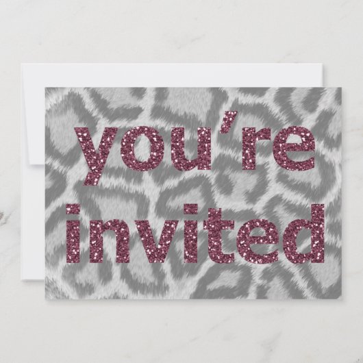 40歳と素晴らしい40歳の誕生日パーティー写真 招待状 (裏面)