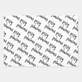 40歳と素晴らしい – おもしろい40歳の誕生日 ラッピングペーパーシート (正面3)