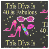 40歳と素晴らしいDIVA ファブリック (クローズアップ)
