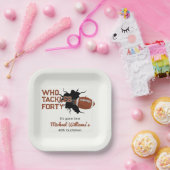 40歳のおもしろい誕生日 ペーパープレート (パーティー)