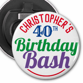 40歳のお祝い 栓抜き