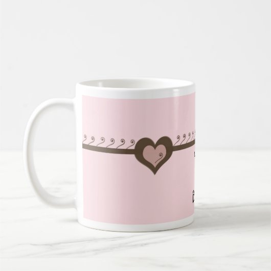 40歳のお誕生日おめでとう コーヒーマグカップ (左)