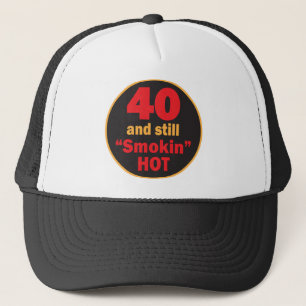 40歳の今も熱い喫煙誕生日  40日 キャップ