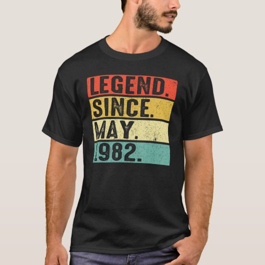 40歳の伝説1982年5月40日 Tシャツ (正面)