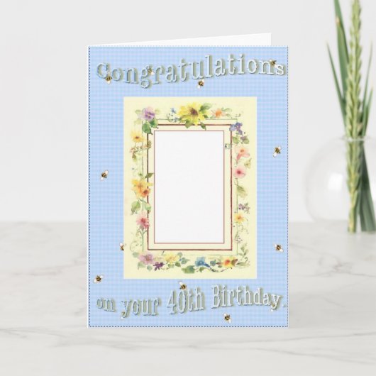 40歳の国 カード (正面)