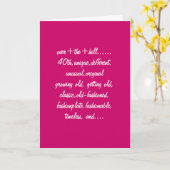 40歳の方のご紹介 カード (黄色い花)