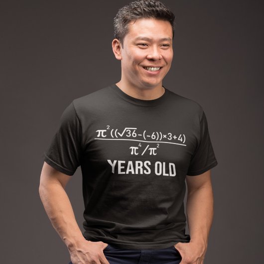 40歳の方程式40歳のおもしろい誕生日の数学 Tシャツ