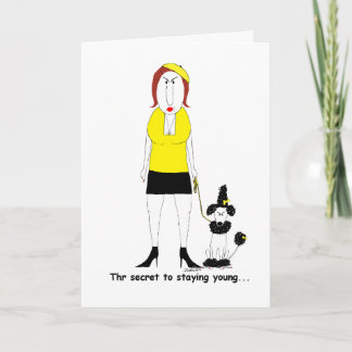 40歳の皮肉なクラビーおもしろい誕生日 カード