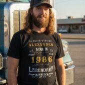 40歳の誕生日あなたの名前を追加生まれ1985伝説的 Tシャツ