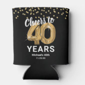 40歳の誕生日おめでとうございます 缶クーラー (裏面)
