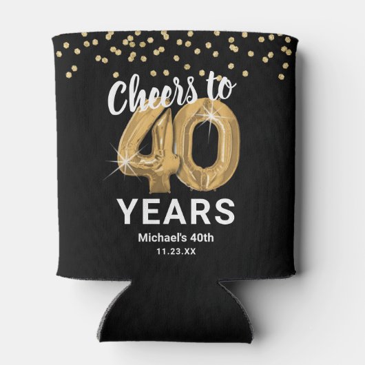 40歳の誕生日おめでとう40年 缶クーラー (裏面)