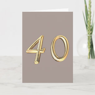 40歳の誕生日おめでとう40歳40歳40歳40歳40歳 カード