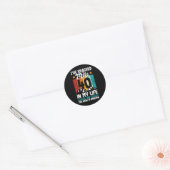 40歳の誕生日おめでとう ハイキング好きな人へのプレゼントに ラウンドシール (封筒)