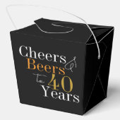 40歳の誕生日おめでとう バーと乾杯 フェイバーボックス (裏面)