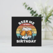 40歳の誕生日おめでとう ビール！ (スタンド正面)