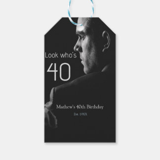 40歳の誕生日おめでとう 氏名 推定誕生年 ギフトタグ