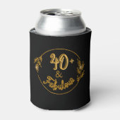 40歳の誕生日おめでとう！ 缶クーラー (缶正面)