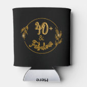 40歳の誕生日おめでとう！ 缶クーラー (裏面)