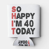 40歳の誕生日だから嬉しい今日のギフト40歳おもしろい 缶クーラー (裏面)